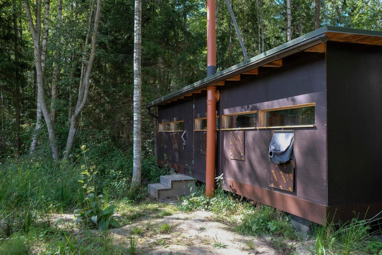 ホテル Bear Watching Hide Of Alutaguse Palasi エクステリア 写真